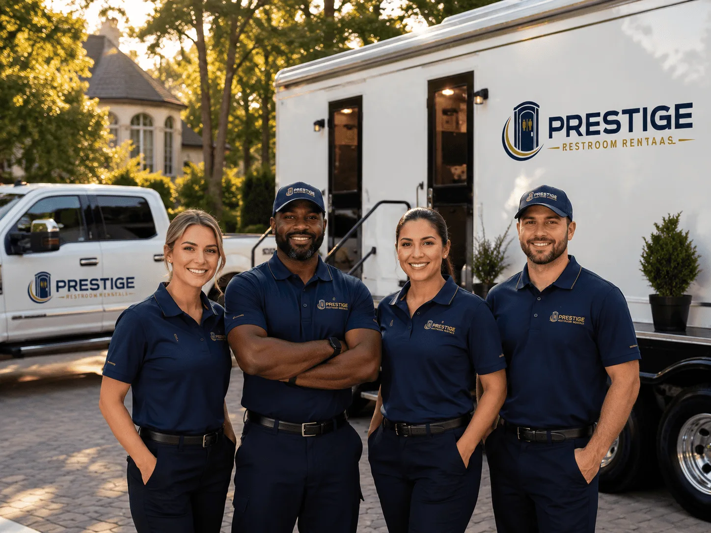 Trusted Luxury Portable Restrooms company in Corn, OK